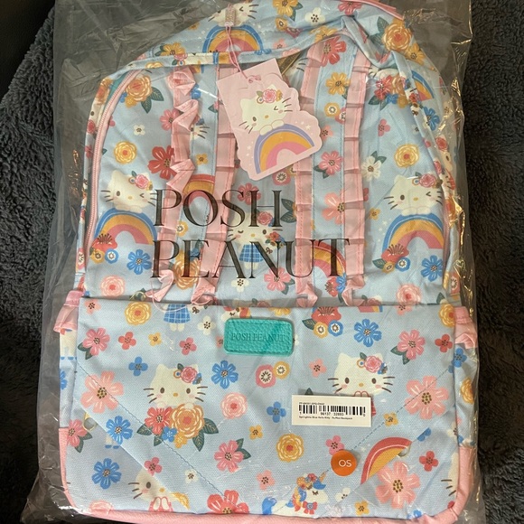 Posh Peanut Hello Kitty ruffled backpack - Picture 1 of 1